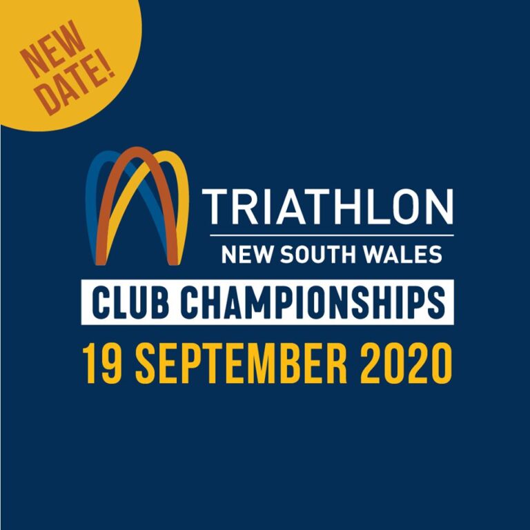 TRI NSW 2020 Club Championships Postponed to 19th September 2020